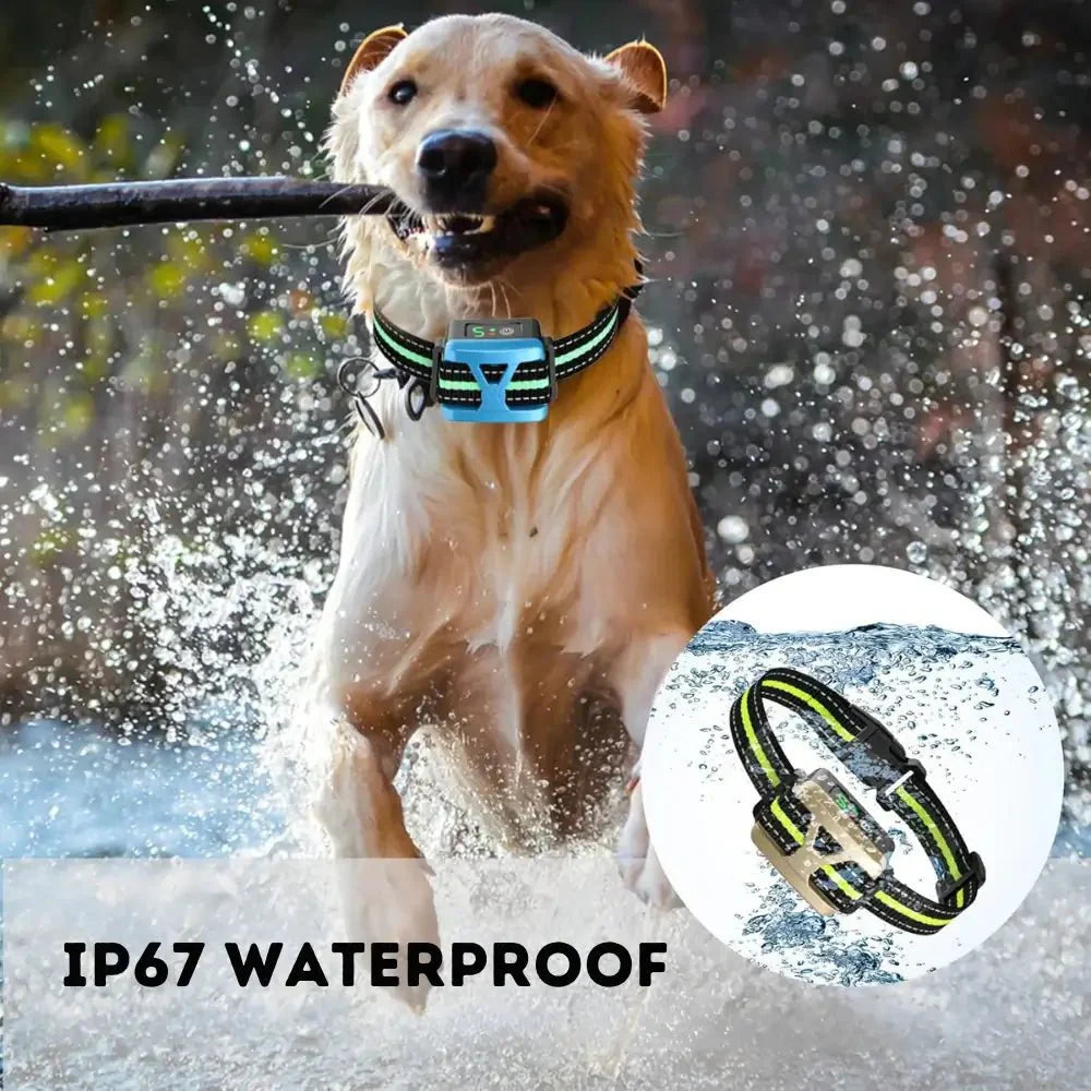 BarkSmart • Wiederaufladbarer Anti-Bark-Halsband