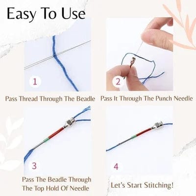 Sticknadelset für präzises Nähen und Sticken | Brehn