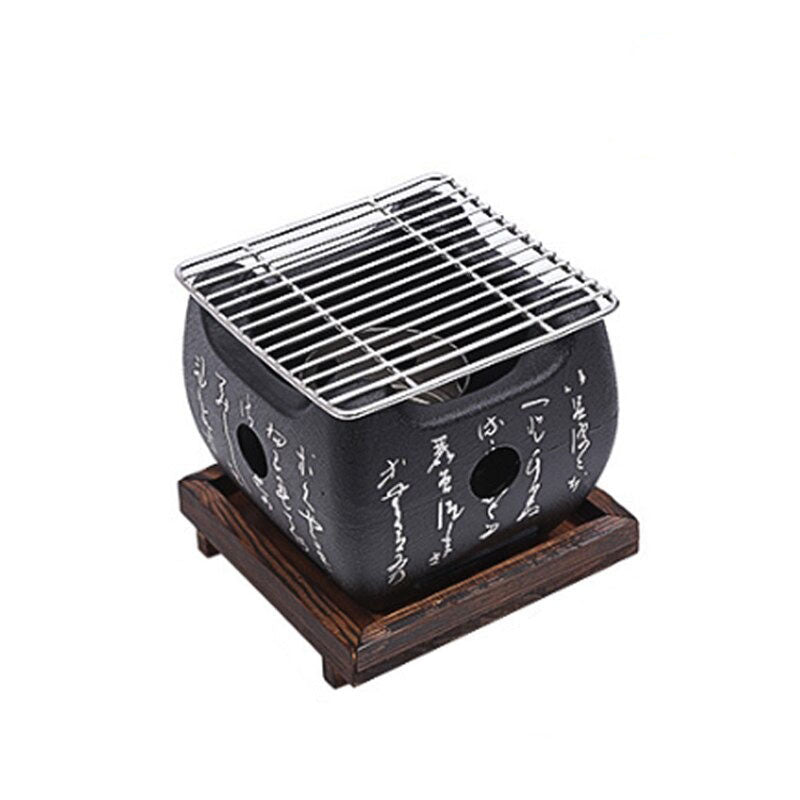 BBQ Grill Holzkohle-Barbecue-Grills Innen Außen BBQ Grill Pfanne Herd | Brehn