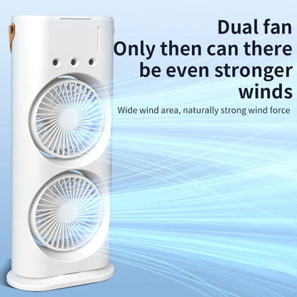 Doppelseitiger Sprühventilator: Tragbarer Luftkühler | Brehn