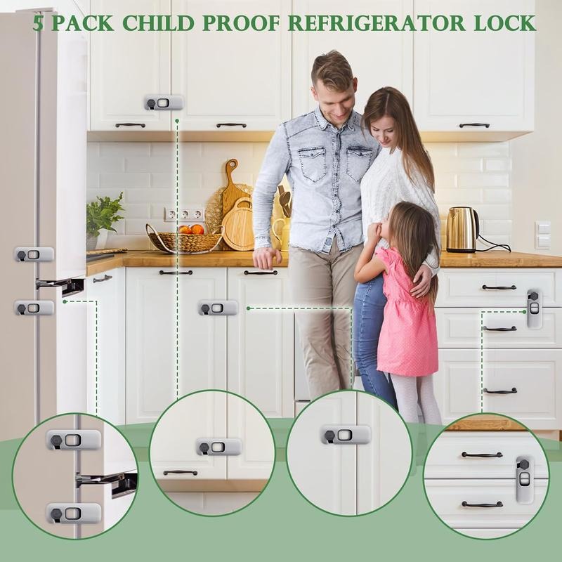 Kindersicherheits-Schrankverschlüsse Mehrpack | Brehn