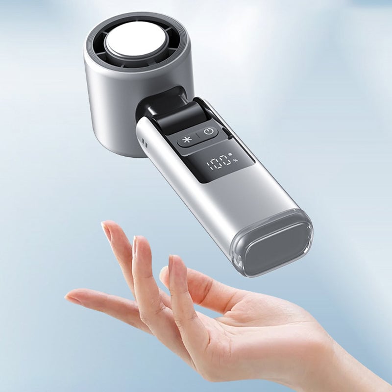 Faltender Mini Handheld Hochgeschwindigkeits-USB-wiederaufladbarer Turbo Ventilator | Brehn