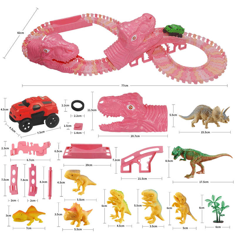 Brehn | Dinosaurier elektrischer Eisenbahn
