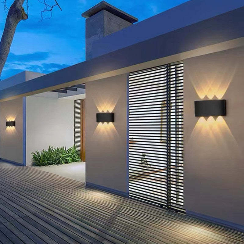 Outdoor wasserdichte Aluminium LED Wandleuchte
