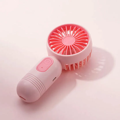 USB wiederaufladbarer Mini tragbarer Ventilator mit 3 Geschwindigkeiten | Brehn