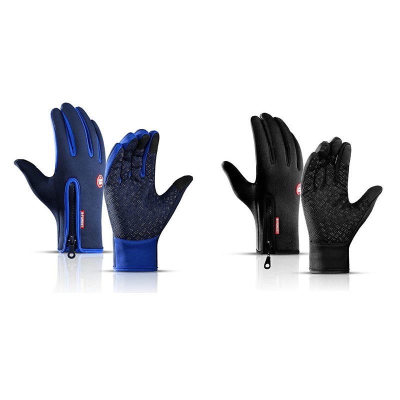 Brehn | HeatGripX winddichte thermische Slip-Handschuhe für kaltes Wetter