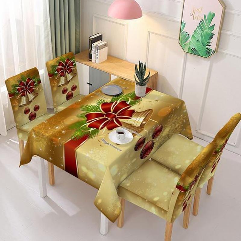 Brehn | Weihnachtsdekoration Tischdecke Stuhlhülle