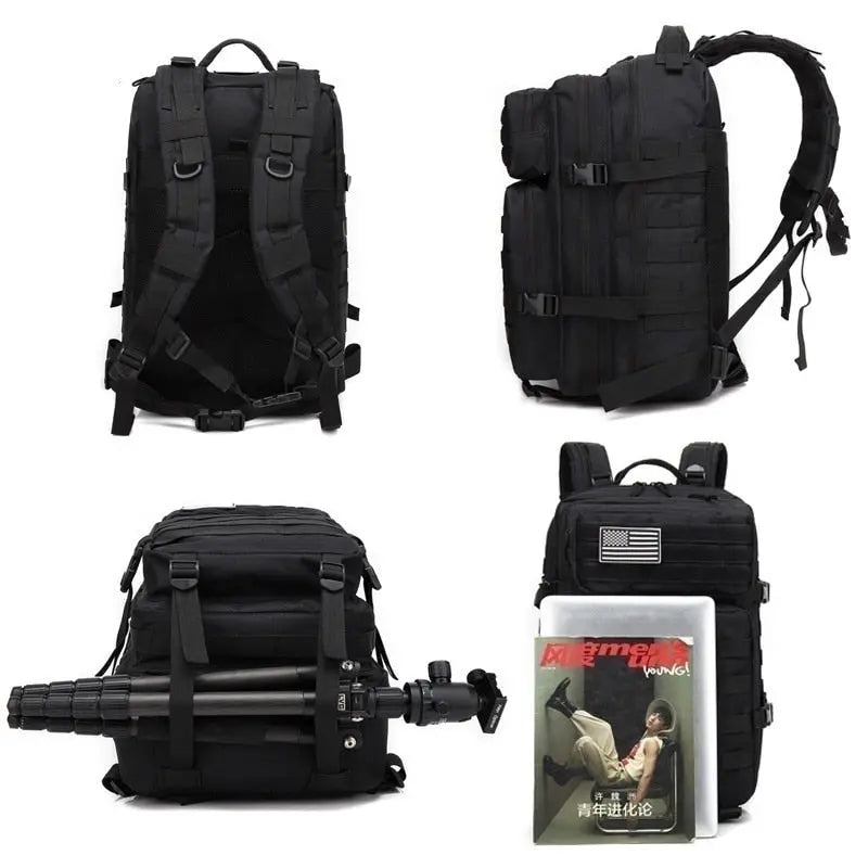 AtlasPeak 50L Rucksack — Endlich mühelos organisiert unterwegs sein und jede Route sorgenfrei genießen | Brehn