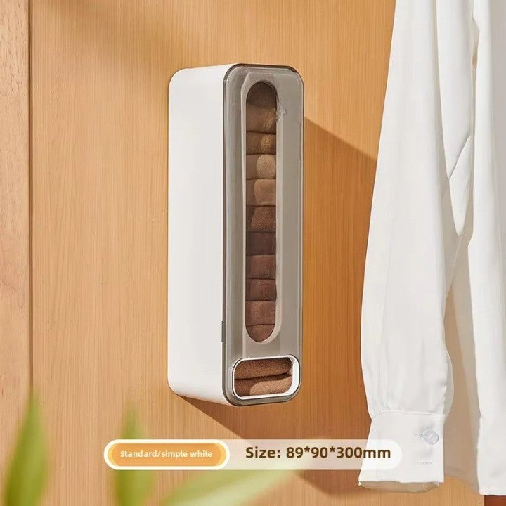 Brehn | Sock Organizer Wandmontierte Aufbewahrungsbox