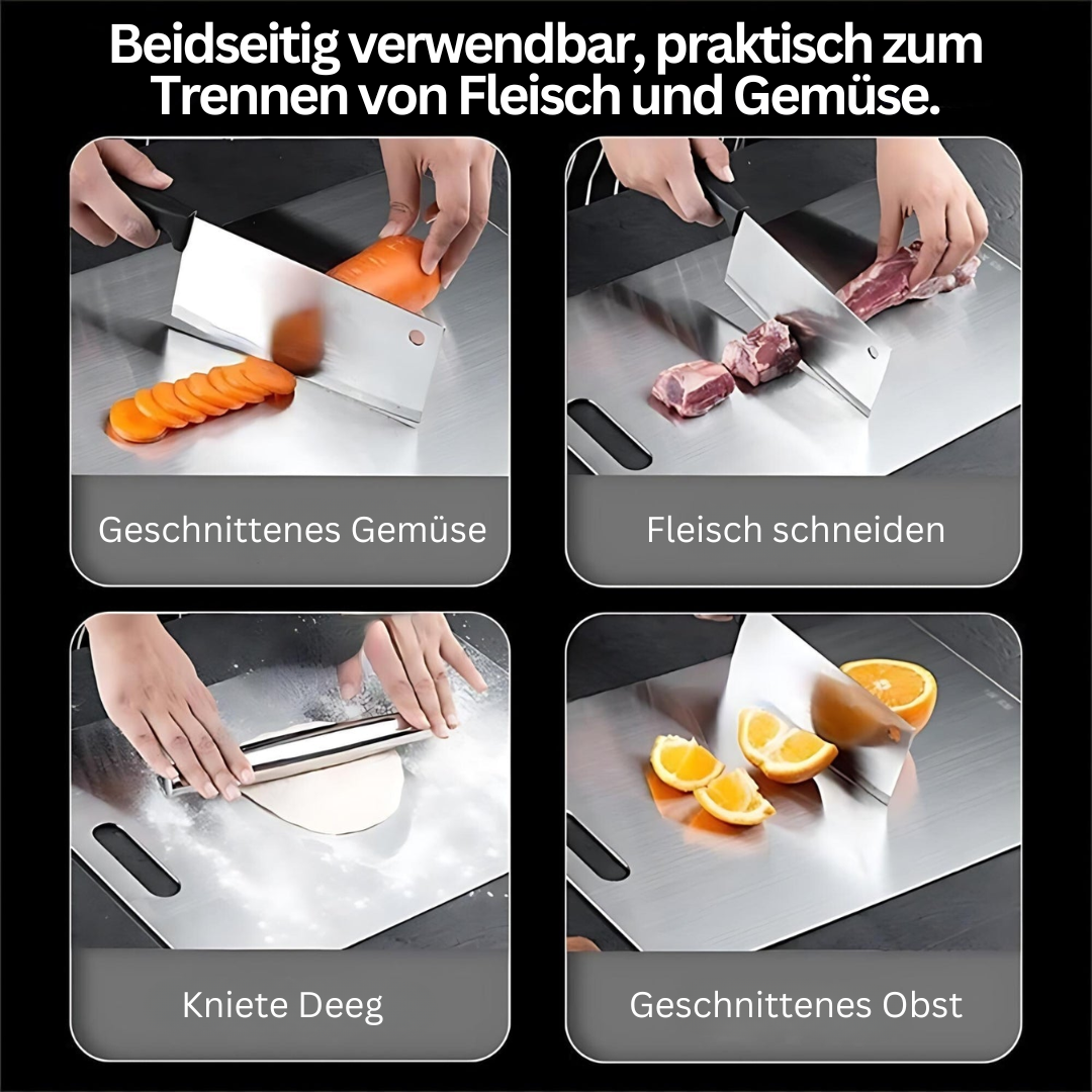 Brehn | Schneidebrett aus Edelstahl - ChefGuard