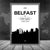 Belfast, Großbritannien – Skyline-Stadtansicht (Druckversion)