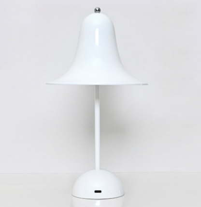 Brehn | Klassische Kappe Kabellose Tischlampe - Zeitloses Design und Langlebiger Akku