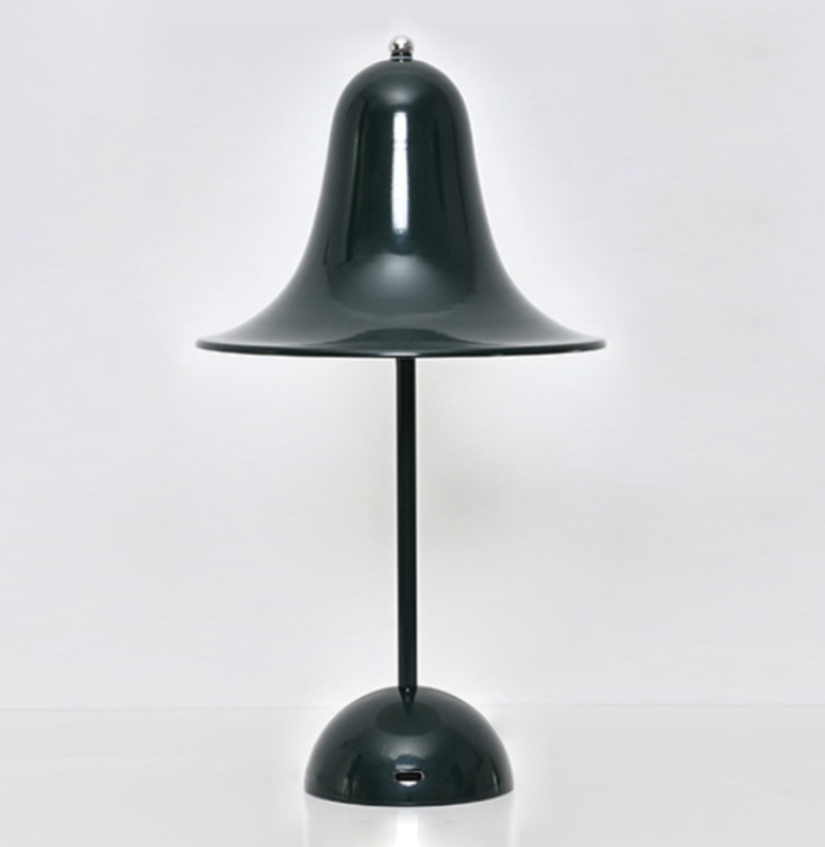 Brehn | Klassische Kappe Kabellose Tischlampe - Zeitloses Design und Langlebiger Akku