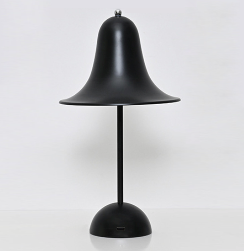 Brehn | Klassische Kappe Kabellose Tischlampe - Zeitloses Design und Langlebiger Akku
