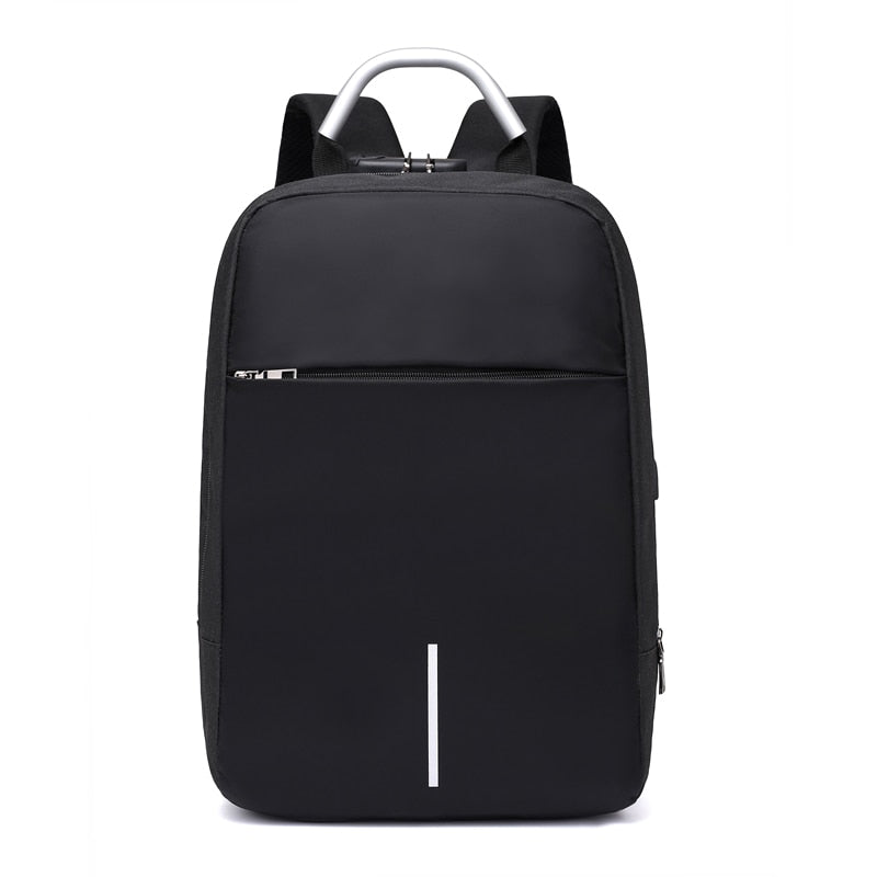 Wasserfest Anti-Diebstahl Laptop Rucksack – Verstecktes Reißverschluss-Design mit USB-Laden | Brehn
