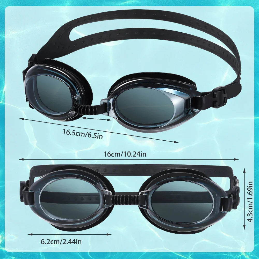 Schwimmbrille 3er-Pack für Erwachsene | Brehn