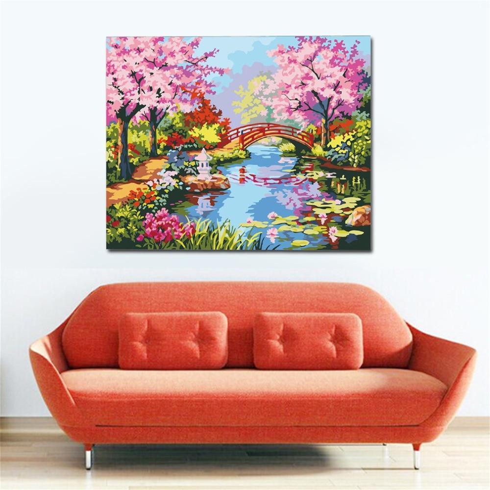 Cherry Blossom - Van-Go Malen nach Zahlen Set | Brehn