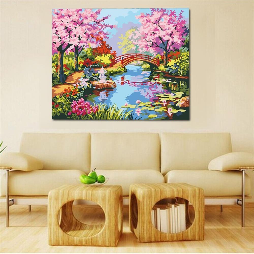 Cherry Blossom - Van-Go Malen nach Zahlen Set | Brehn