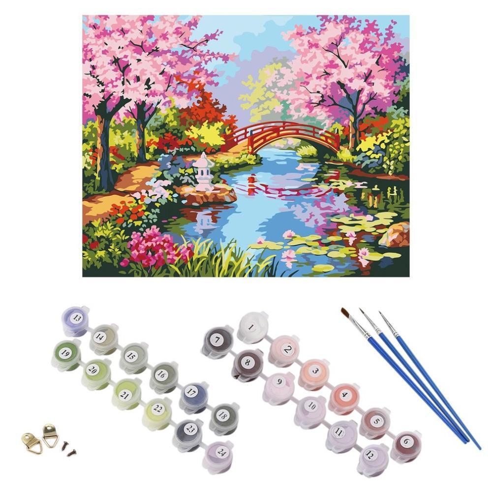 Cherry Blossom - Van-Go Malen nach Zahlen Set | Brehn