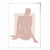 Wandkunstdruck „Blush Pink Nude“ inspiriert von Matisse