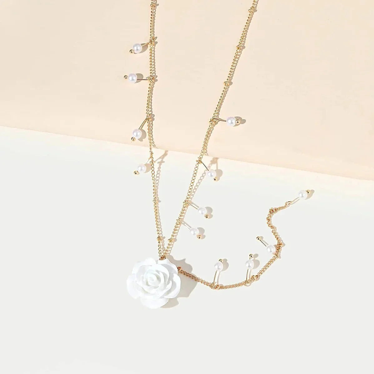 Brehn | Blanc La Floral Halskette