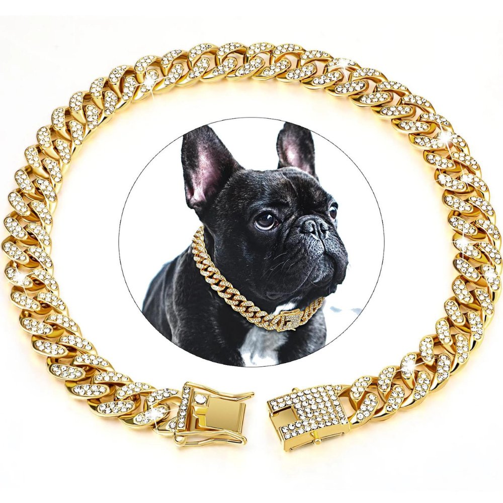 BlingPaws • Hund Goldkette Halsband