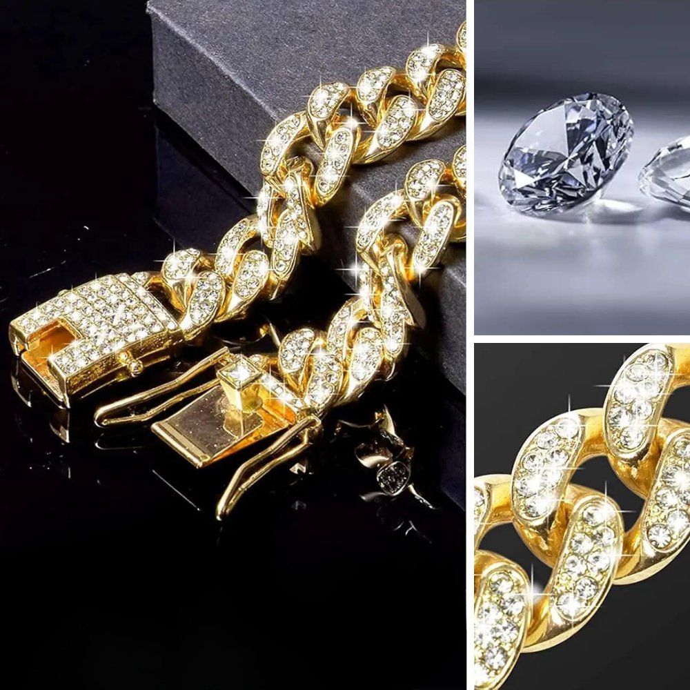 BlingPaws • Hund Goldkette Halsband