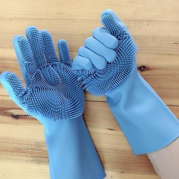 Magic Silikon-Reinigungs-Handschuhe (im Paar) | Brehn