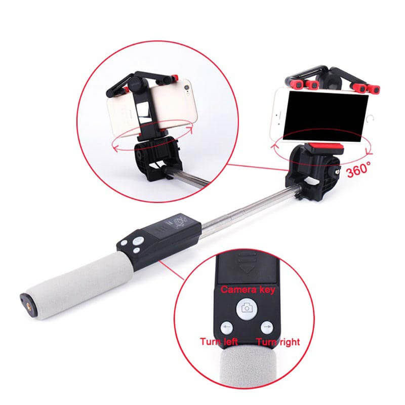 Selfie-Stick „Image Arc“ mit 360°-Drehung und Bluetooth-Fernbedienung
