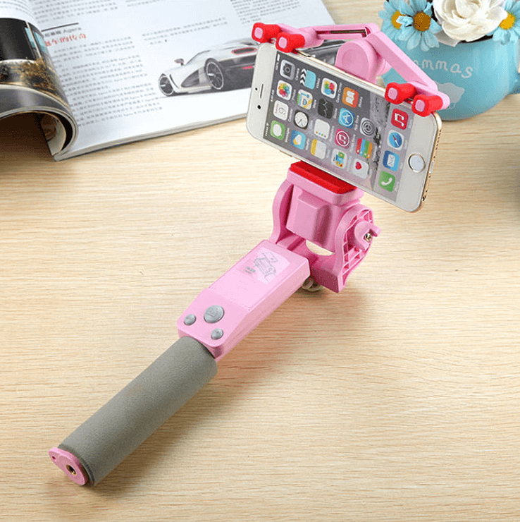 Selfie-Stick „Image Arc“ mit 360°-Drehung und Bluetooth-Fernbedienung