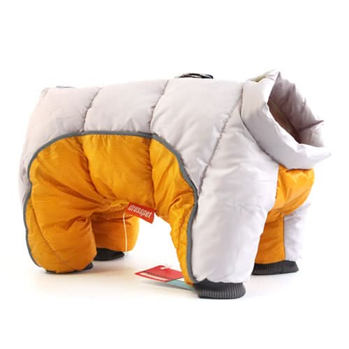 Warme und wasserdichte Winterjacke für Hunde mit reflektierenden Streifen