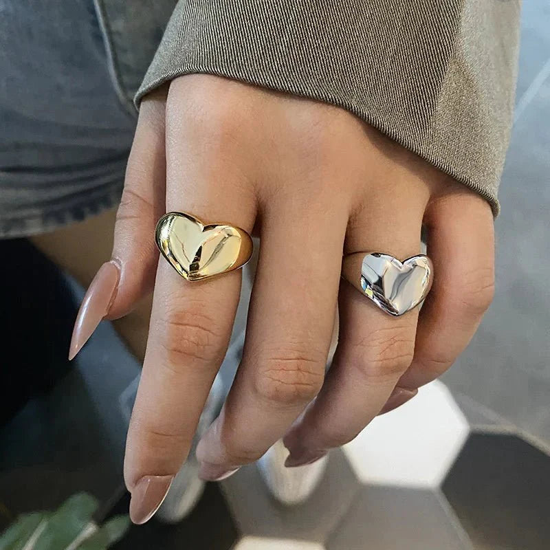 Brehn | Auffällige Herz-Ringe