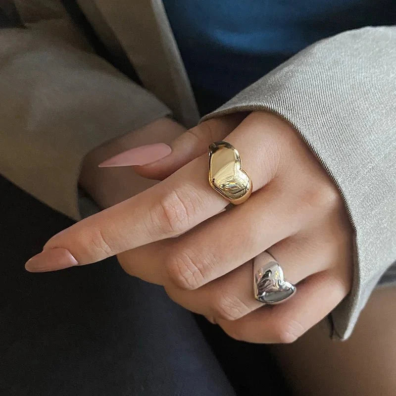 Brehn | Auffällige Herz-Ringe