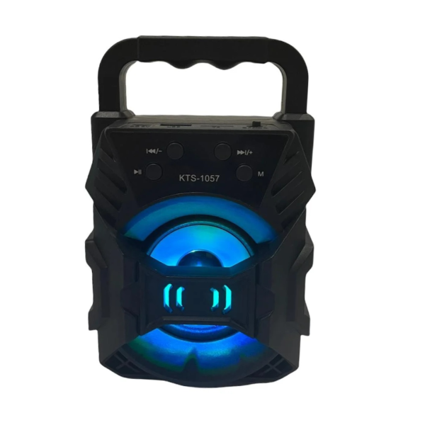 SoundPulse Wireless Lautsprecher – Bluetooth Lautsprecher mit FM, USB & Lichtshow | Brehn