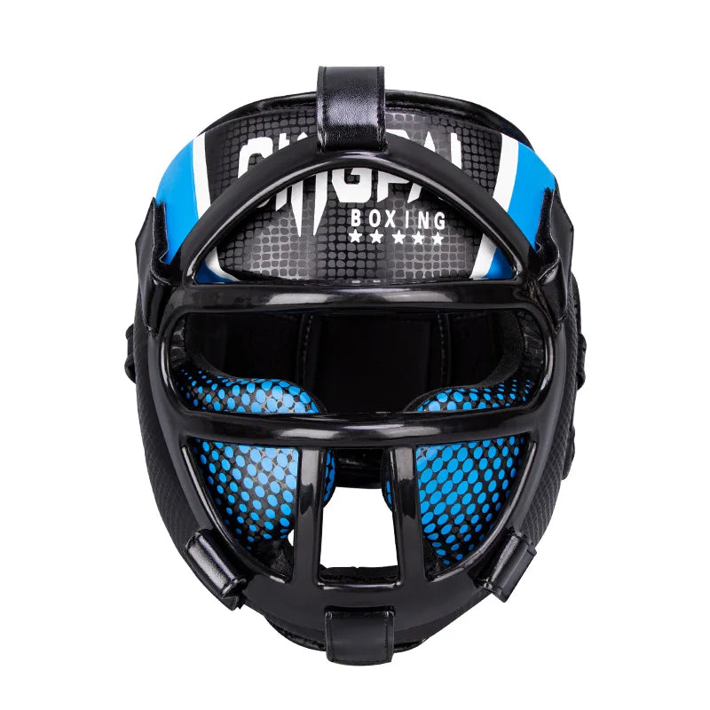 Brehn | Premium Kopfschutz mit Gesichtsschutzmaske – FightGuard
