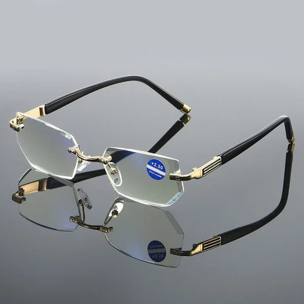 Brehn | Fortschrittliche Anti-Blaulicht Multifokale Lesebrille - SapphireView