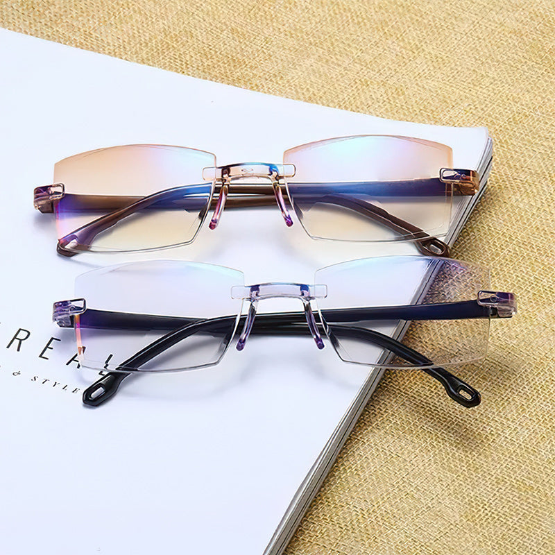 Brehn | Fortschrittliche Anti-Blaulicht Multifokale Lesebrille - SapphireView