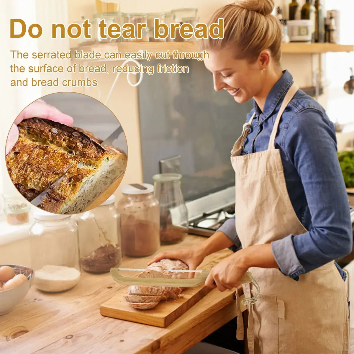 Brehn | Das ultimative Brotmesser für perfekte Scheiben - BreadMaster