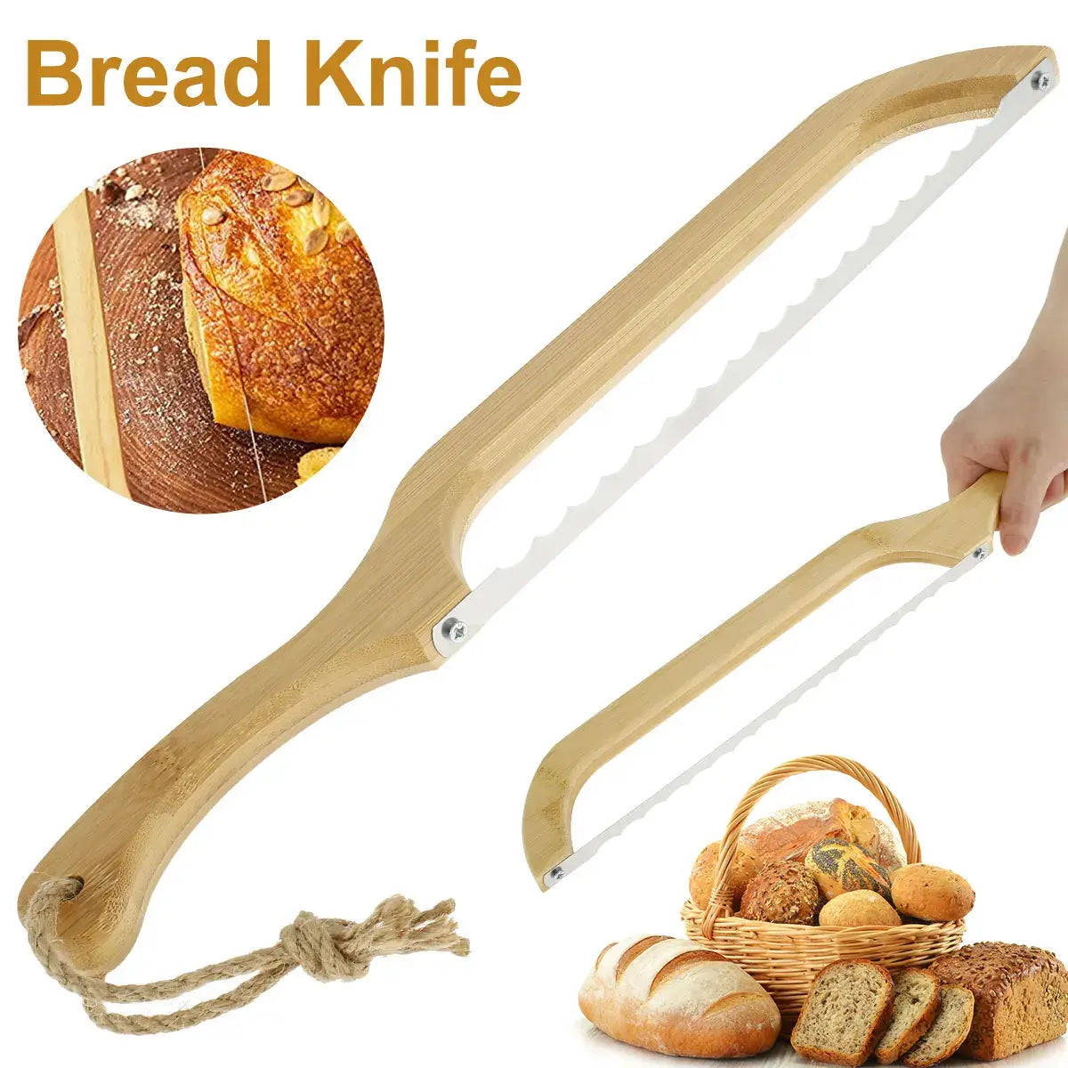 Brehn | Das ultimative Brotmesser für perfekte Scheiben - BreadMaster