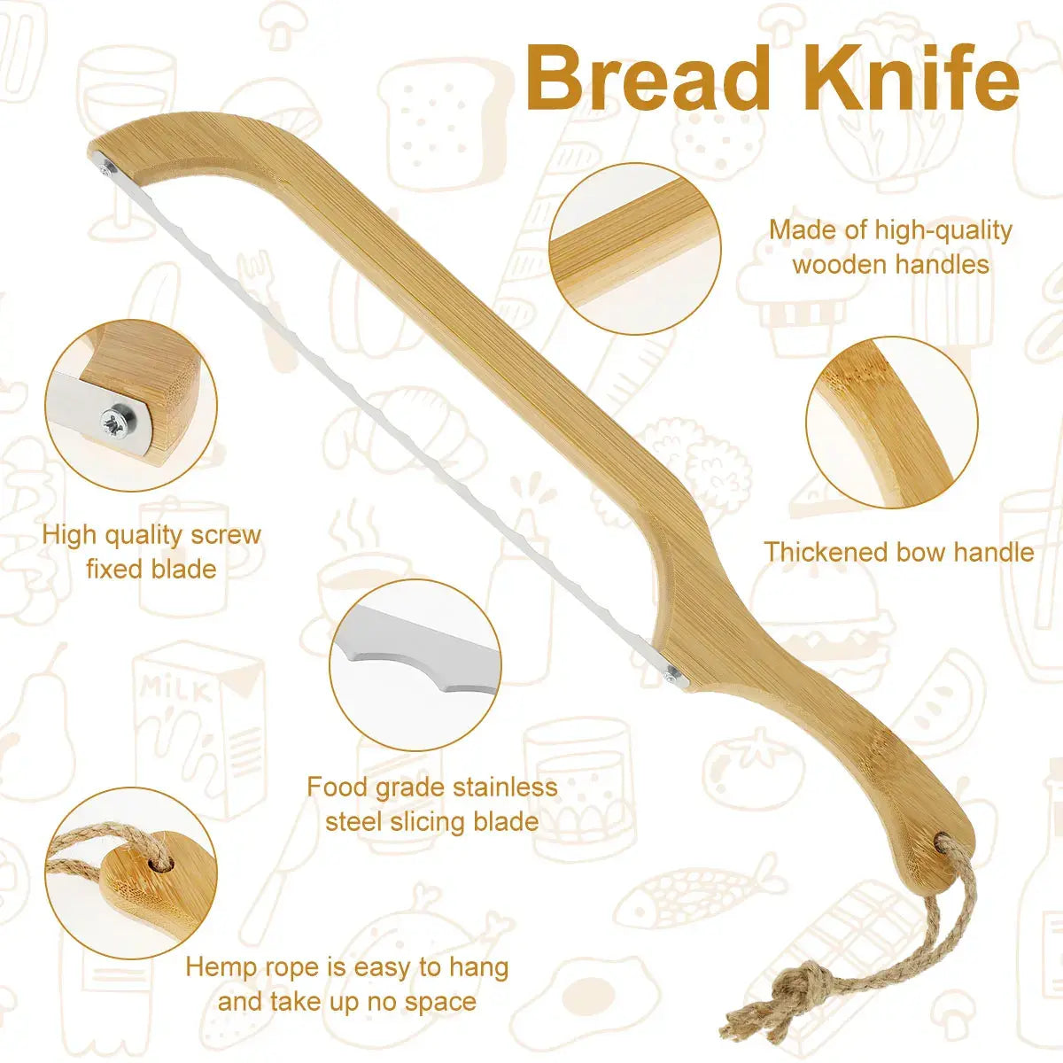 Brehn | Das ultimative Brotmesser für perfekte Scheiben - BreadMaster