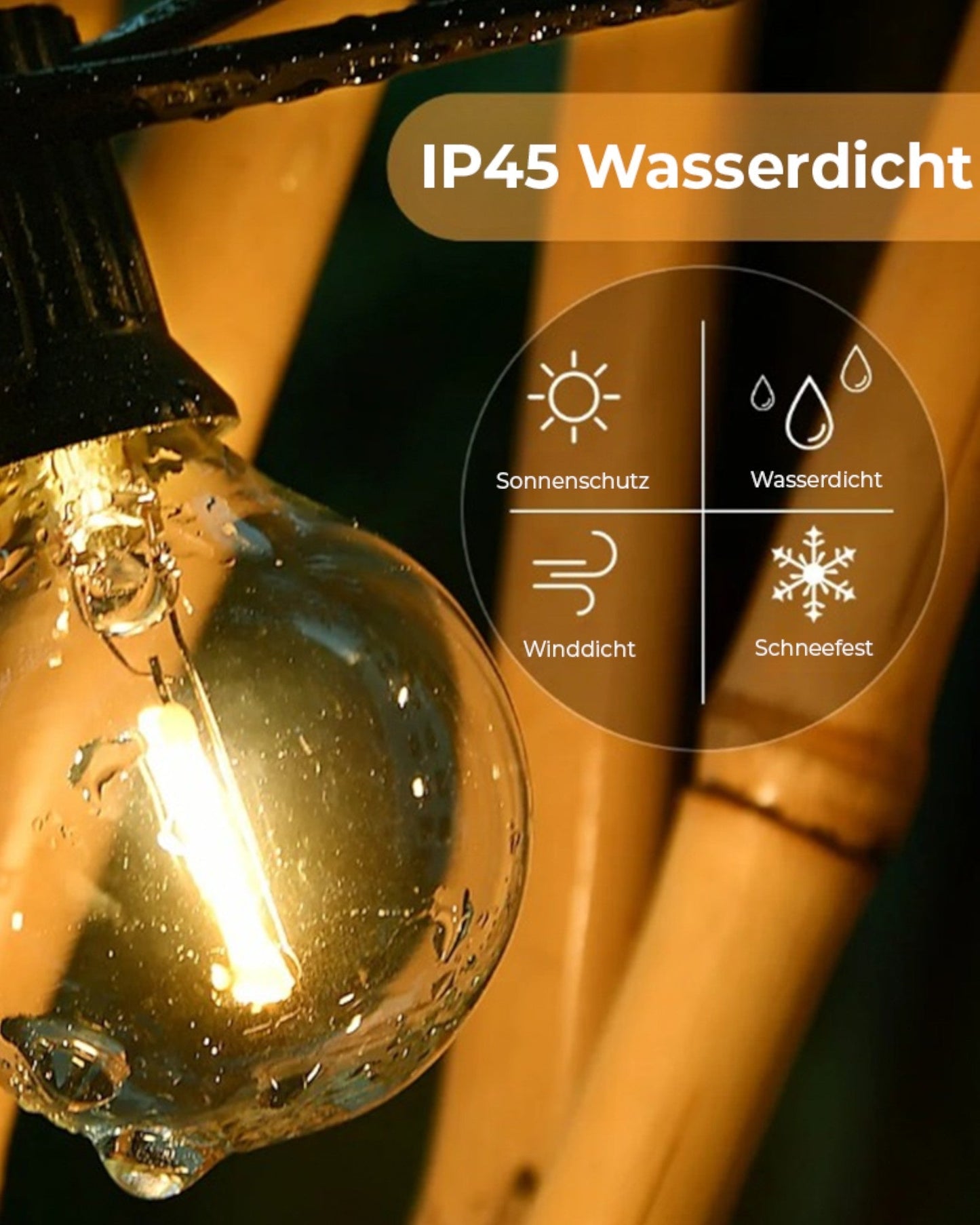 Wasserdichte LED Gartenlichter – Langlebige Außenbeleuchtung | Brehn