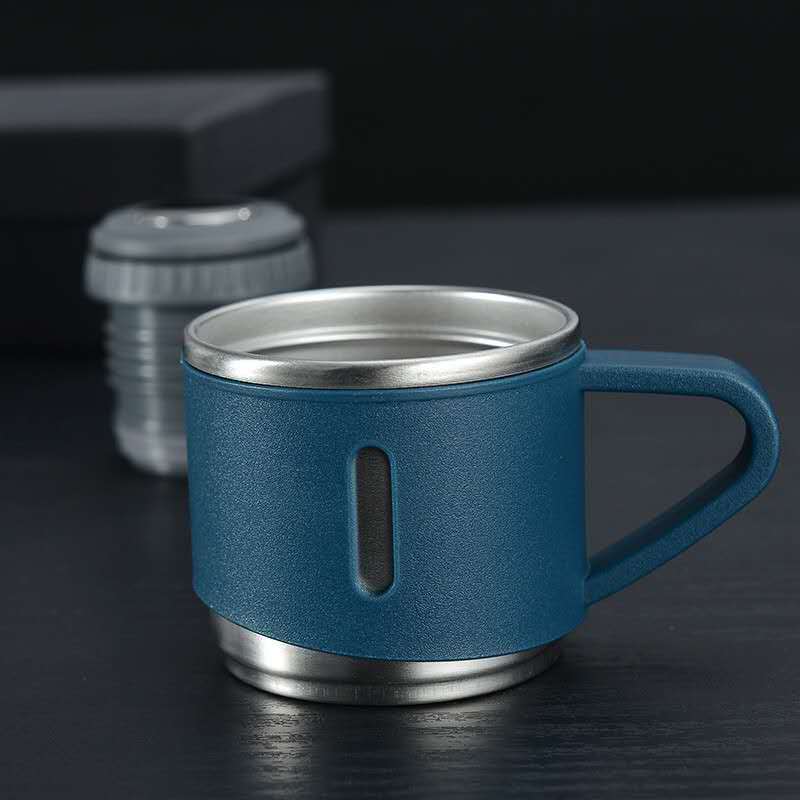 Bullet Doppelwandige Edelstahl-Vakuumthermo-Kaffeetasse | Brehn