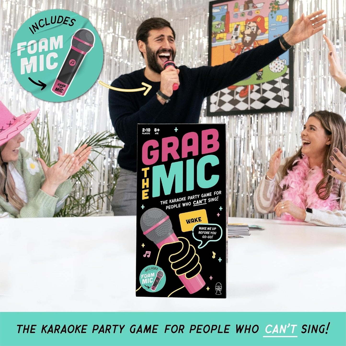 Brehn | Grab The Mic - Das Partyspiel für Leute, die nicht singen können!