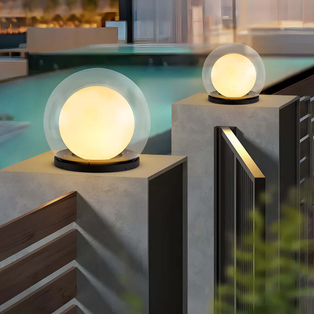 Brehn | Moderne Post Gartenlampe