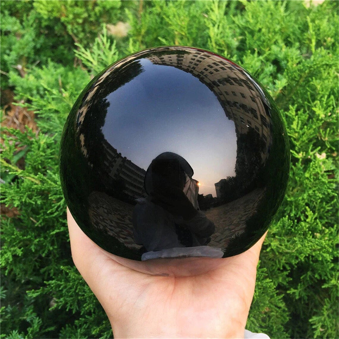 Brehn | Obsidian Kristallkugel Dekoration