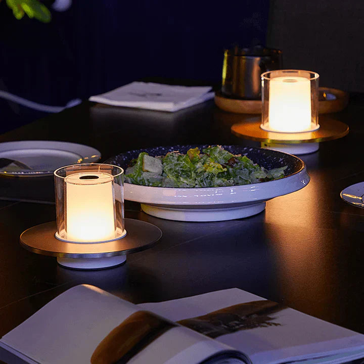 Brehn | GlowLuxe Lampe – Stilvolle LED Tischlampe für Ambientebeleuchtung