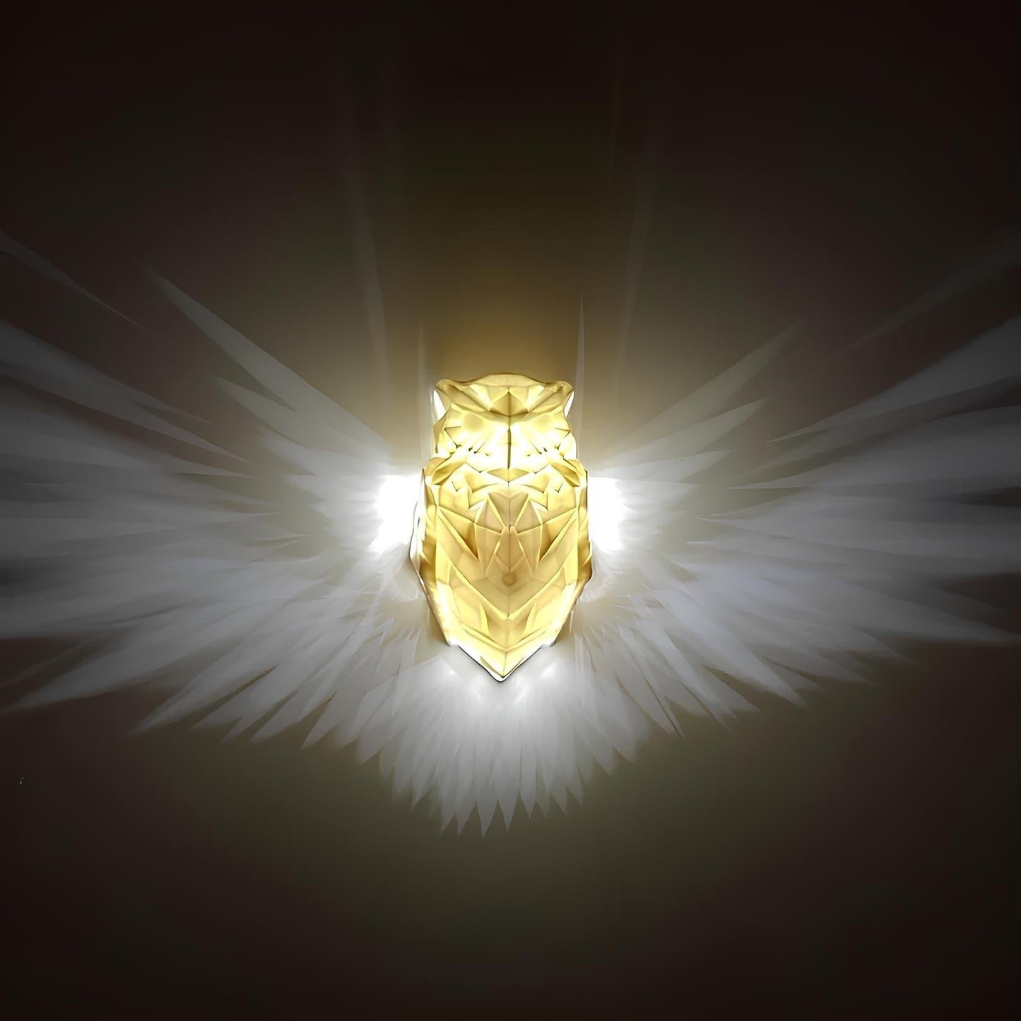 Beleuchtete Flügel Wandleuchte - LumaWings | Brehn