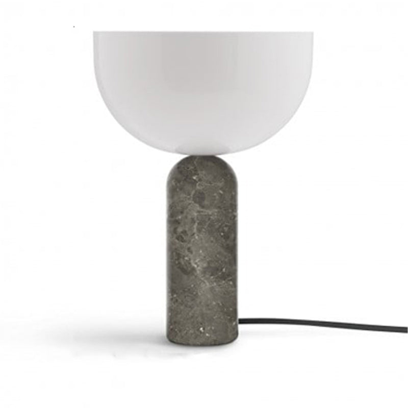 Brehn | MarbleLuxe Lampe - Luxuriöse Marmor Tischlampe mit goldenen Akzenten