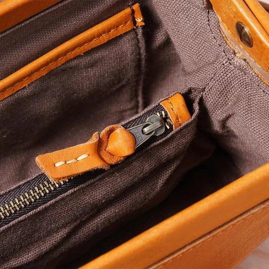 Brehn | Echtes Leder Retro Handmade Tasche