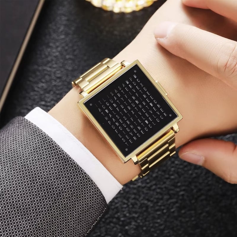 Brehn | Kreative Feinstahl Unisex-Uhr